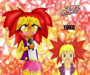 yapboz Yoko 15 yaşında bir kız, şarkı karaoke hoşlanan bir pop müzik aşığı olduğunu